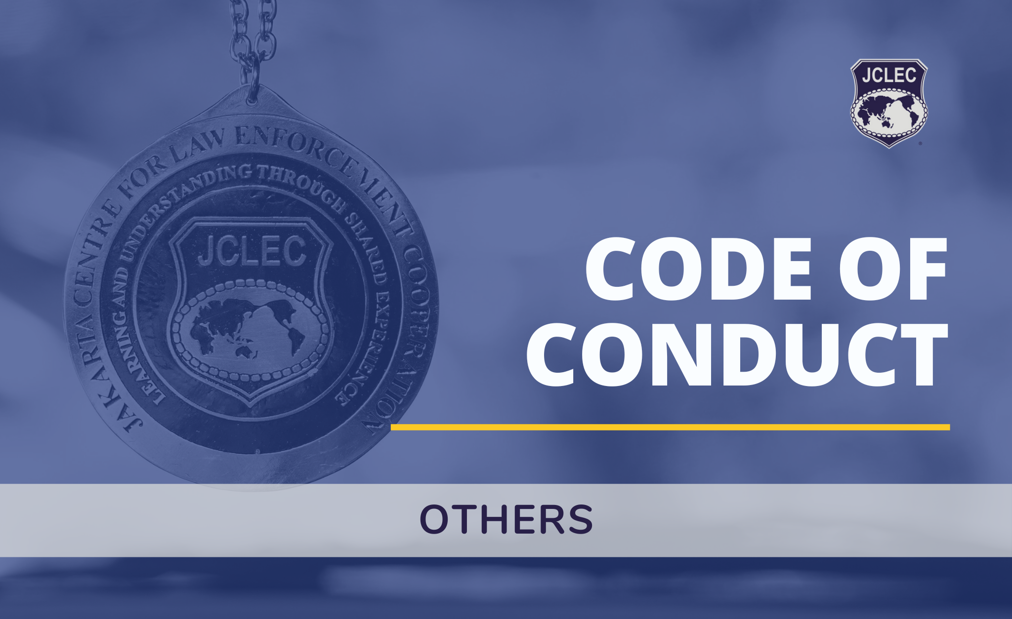 JCLEC Code of Conduct Training