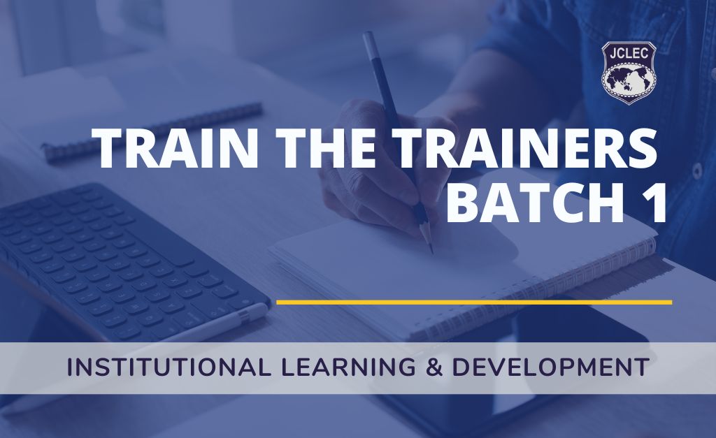 Train the Trainers Batch 1